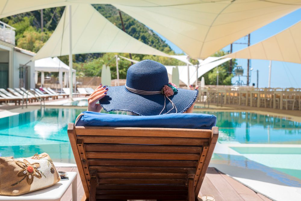 une piscine de camping