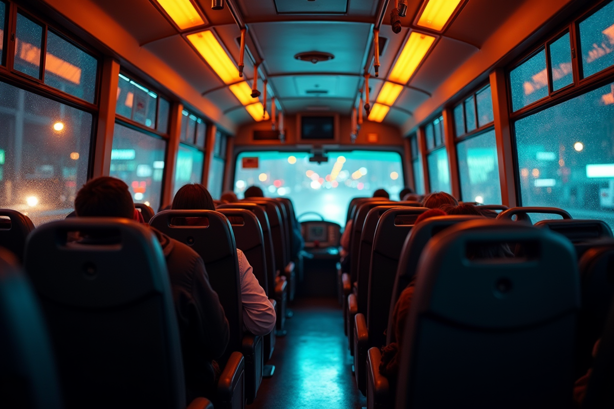 bus camping